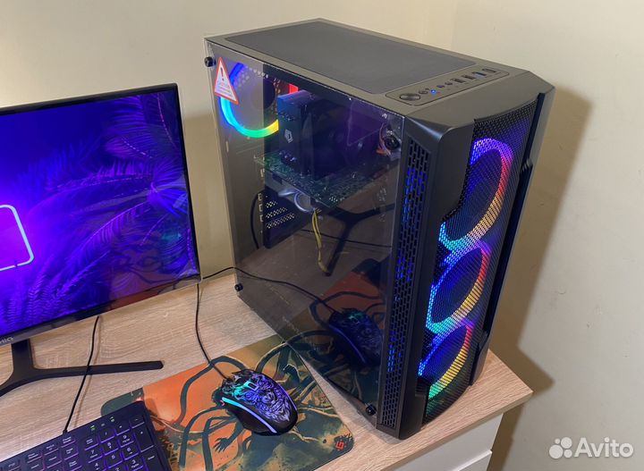 Игровой пк с монитором в комплекте: Mistral X4