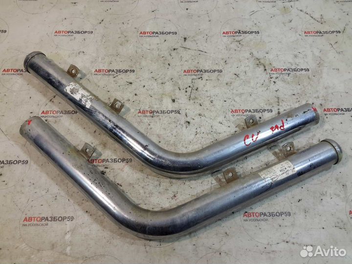 Защита заднего бампера Mitsubishi Outlander CU