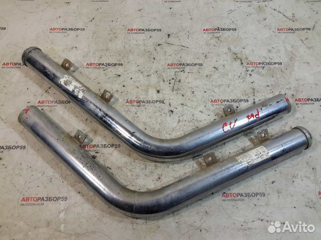 Защита заднего бампера Mitsubishi Outlander CU