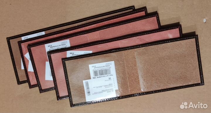 Обложка для удостоверения мчс кожа бордо Россия