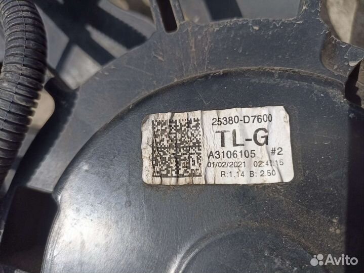 Вентилятор охлаждения Sportage 4 Tucson 3