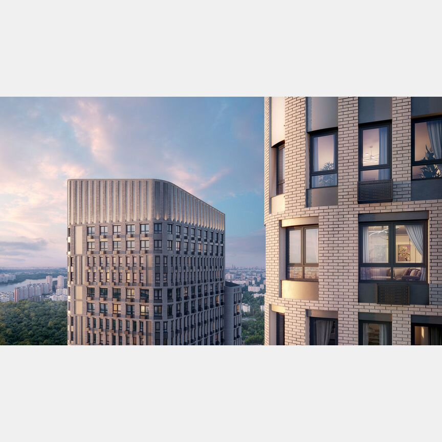 2-к. квартира, 60 м², 6/23 эт.