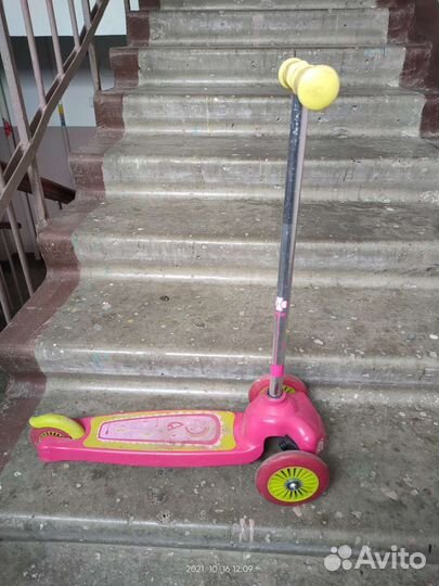 Самокат детский трехколесный