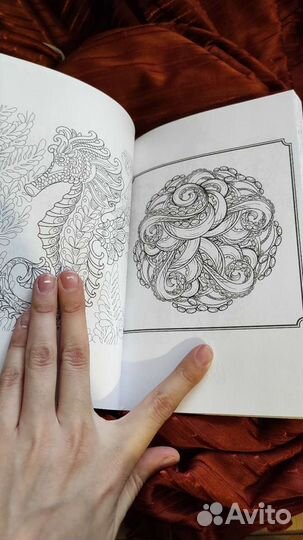 Раскраска антистресс 