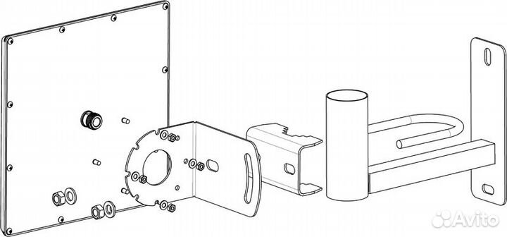 Направленная 14 дБ панельная 3G антенна KP14-2050