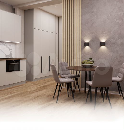 1-к. апартаменты, 37 м², 1/8 эт.