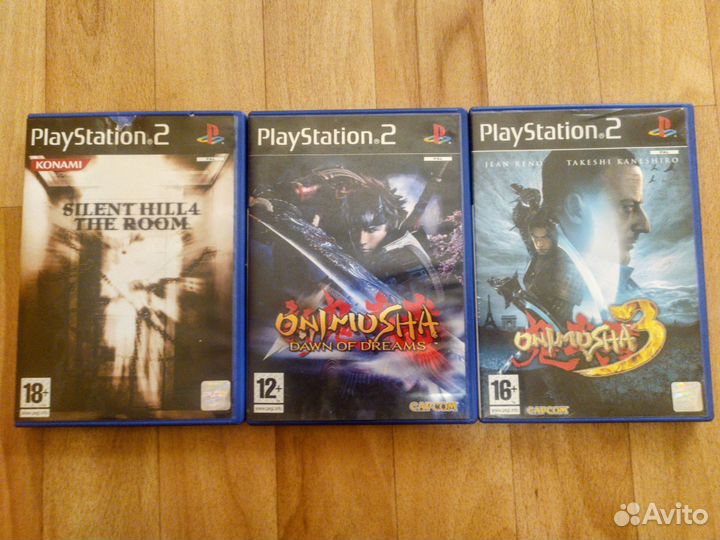 Диски PS2 лицензия