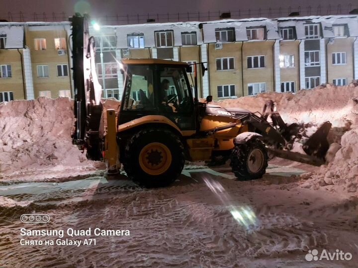 Услуги экскаватор погрузчик