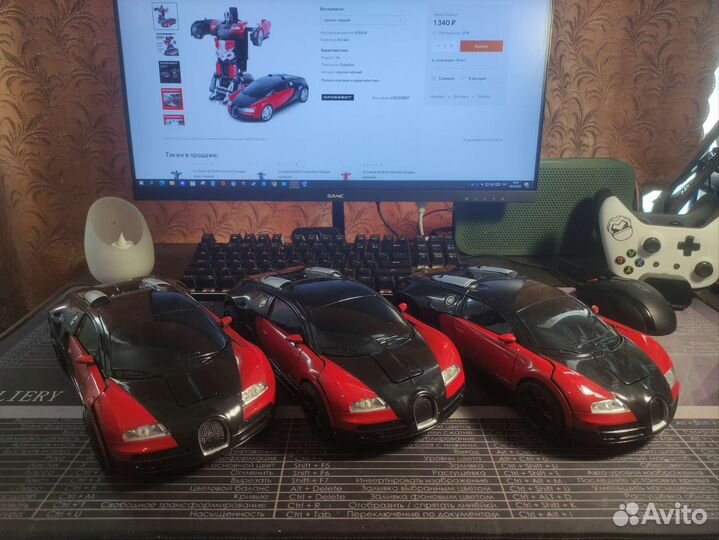 Робот-трансформер на радиоуправлении