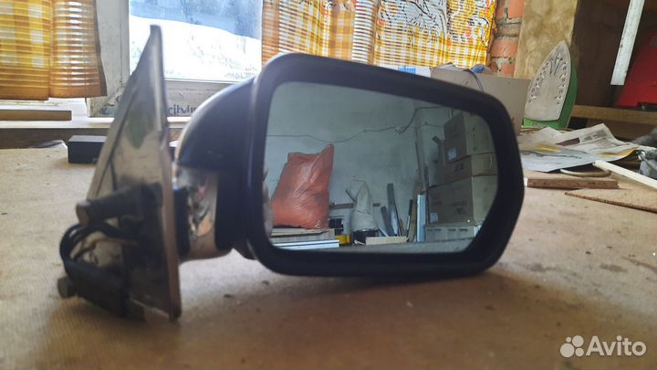 Зеркало заднего вида правое на bmw хром
