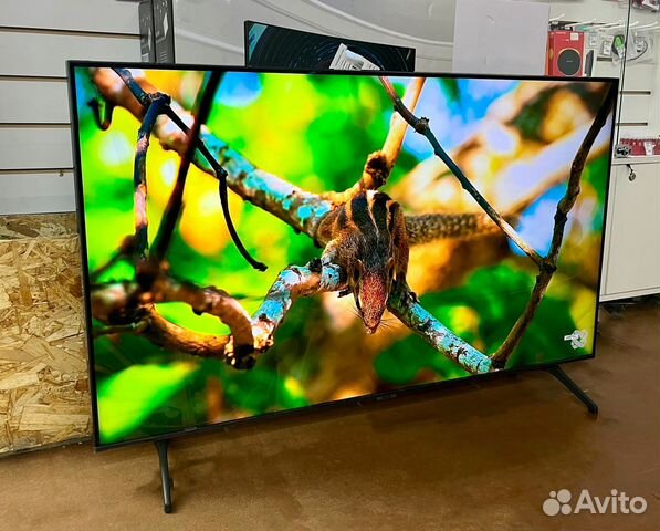 50" Телевизор Samsung UE50AU7100U LED, HDR, черный купить в Казани ...