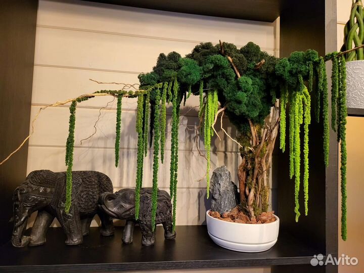 Искусственное дерево для декора