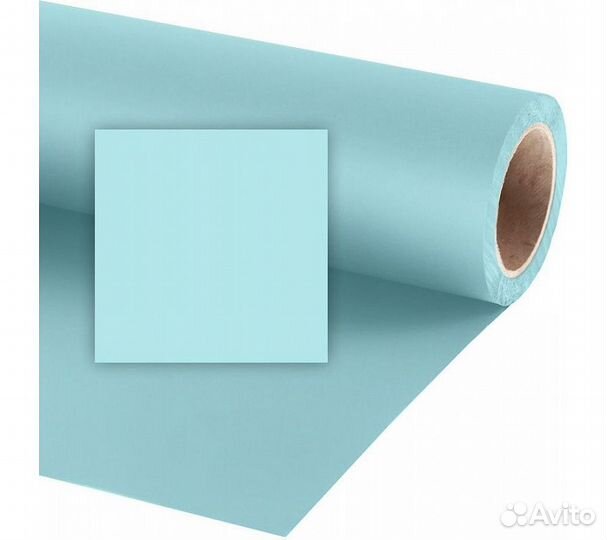 Фон бумажный Raylab 037 Sky Blue небесно-голубой 2