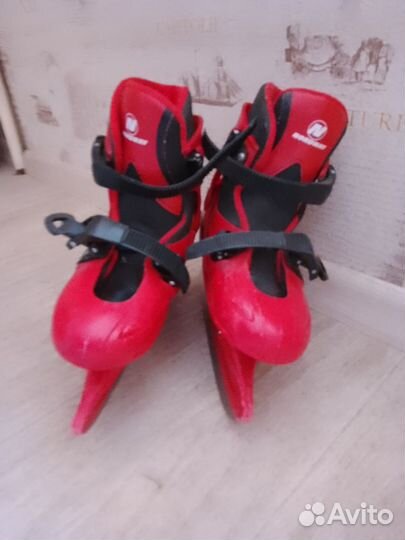 Коньки детские раздвижные 34 37