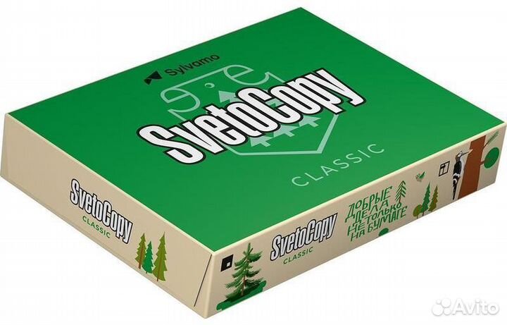 Бумага Svetocopy, A4, 80г/м2, 500л