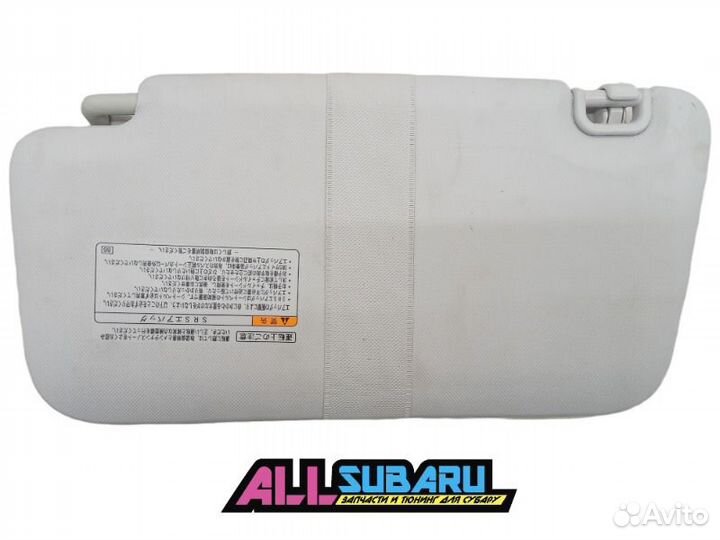 Козырек солнцезащитный передний правый Subaru