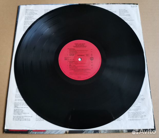 Виниловая пластинка David Lee Roth – Skyscraper