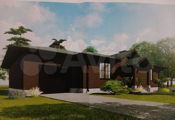 Дом 258,6 м² на участке 13,5 сот.