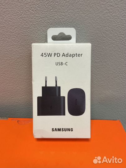 Зарядное устройство для телефона samsung 45w новое