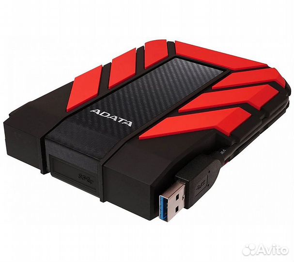 Внешний HDD A-Data HD710 Pro 1Tb, красный (AHD710P