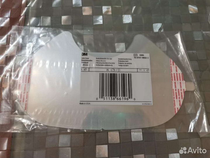 Сменная Пленка для Полных Масок 3М 6000