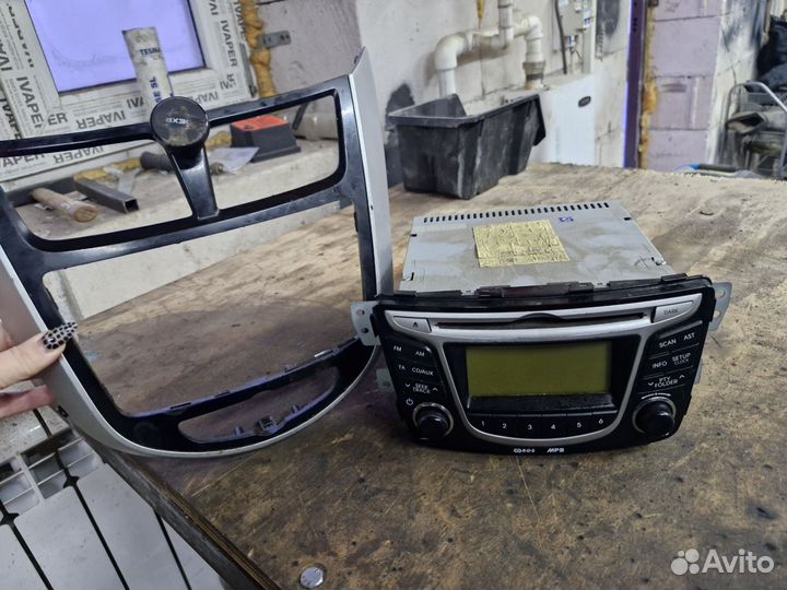Магнитола hyundai solaris