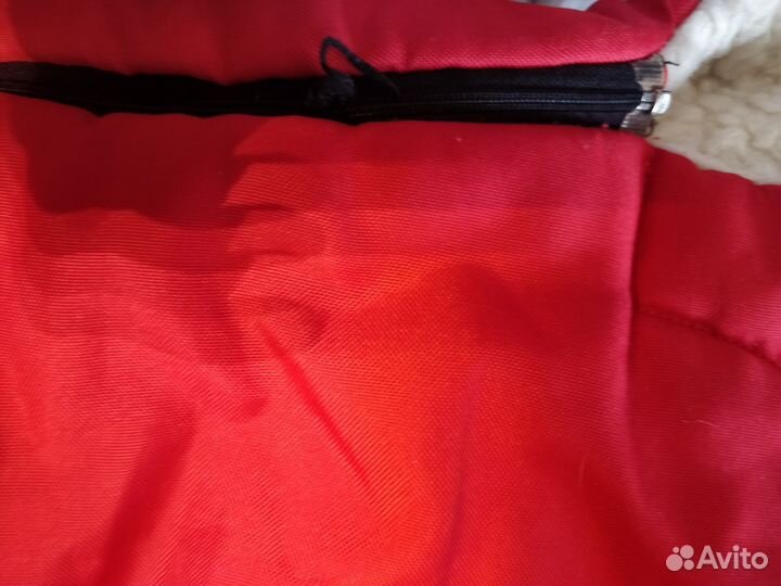 Меховой конверт в коляску womar