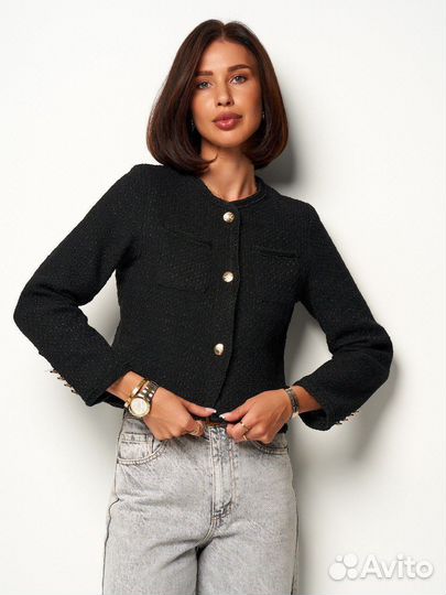 Жакет пиджак классический стиль Chanel