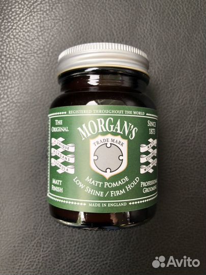 Morgan’s Matt Pomade матовая помада сильная фиксац