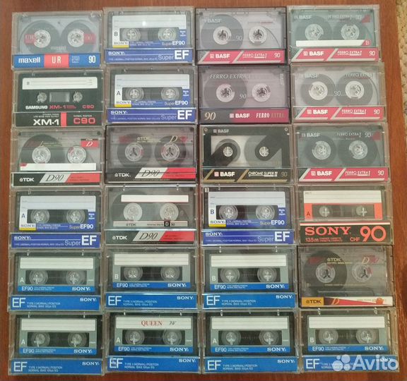 Аудиокассеты с записью
