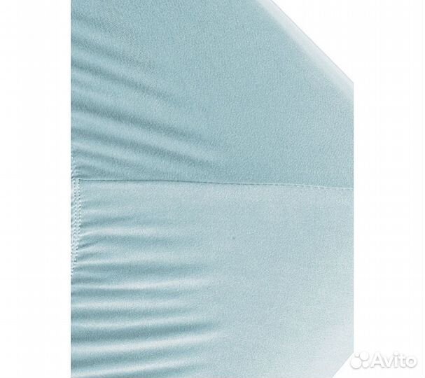 Простынь GoodNight Трикотаж 180х200х20 Голубой на