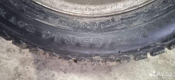 Колеса в сборе r 14 зимние