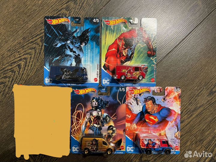 Hot Wheels premium pop culture DC
