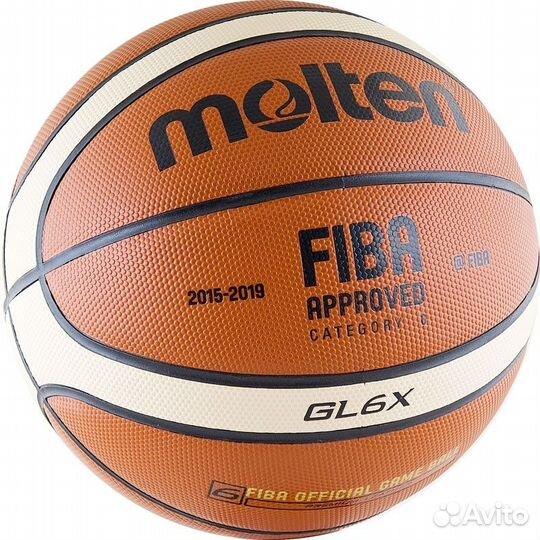 Мяч баскетбольный Molten BGL6 и bgl6x