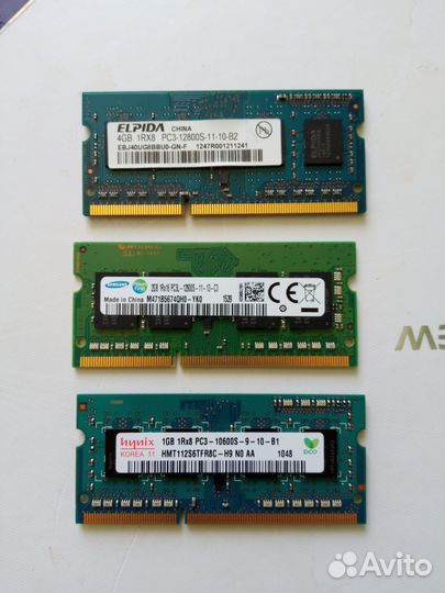 Оперативная память ddr3 для ноутбука 4 гб