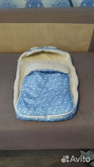 Конверт зимний для мальчика