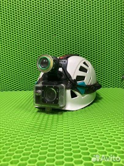 Экшн камера каска фонарик (204580)
