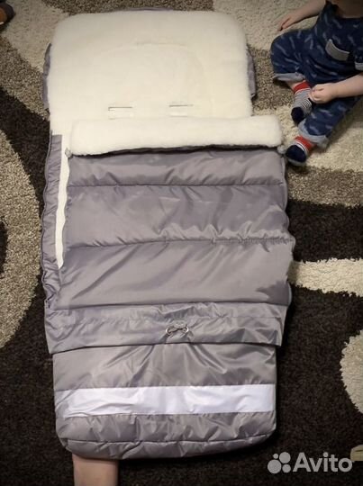 Теплый конверт в коляску