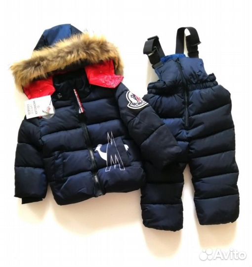 Детский зимний костюм moncler