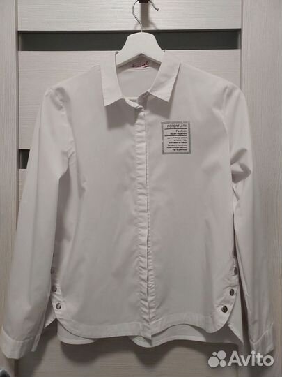 Рубашка школьная для девочки 164