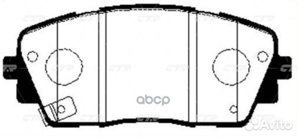 GK0554 колодки дисковые передние KIA Picanto 1