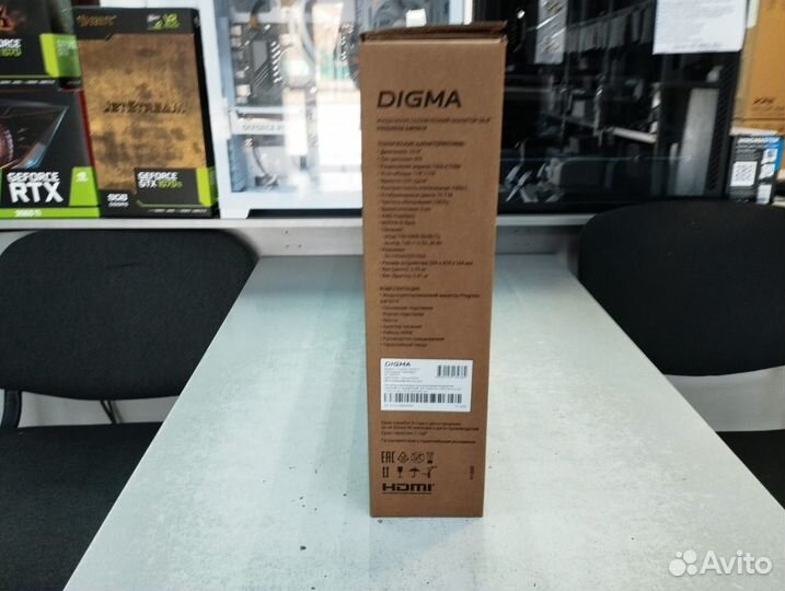 Монитор Digma Progress 100Гц 24P501F 23.8