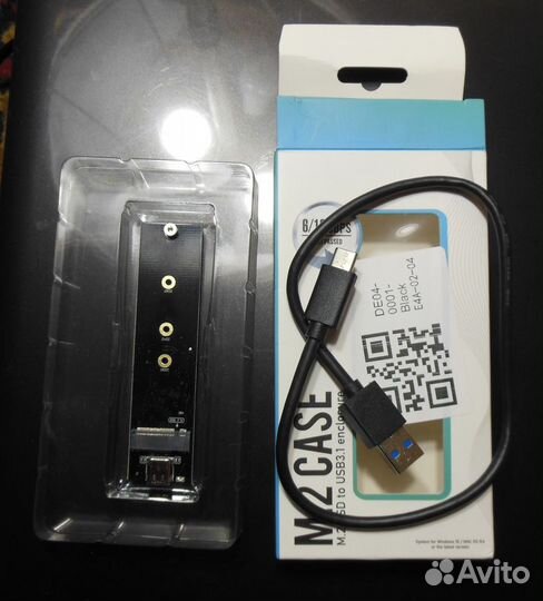 Aдаптер M.2 SATA to USB 3.1