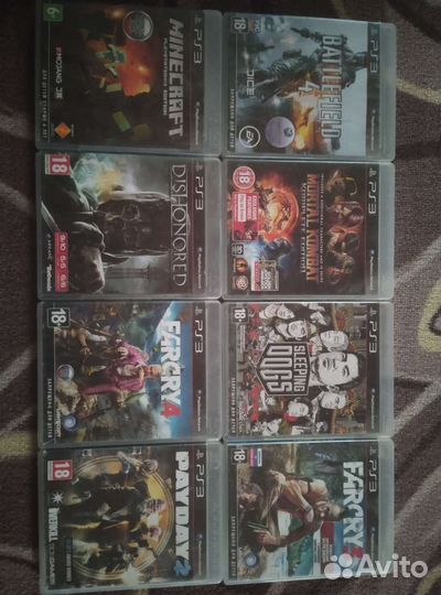 Игровые диски на ps3