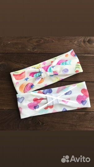 Повязка на голову для девочки