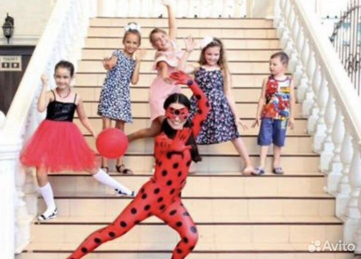 Костюм Леди баг с париком