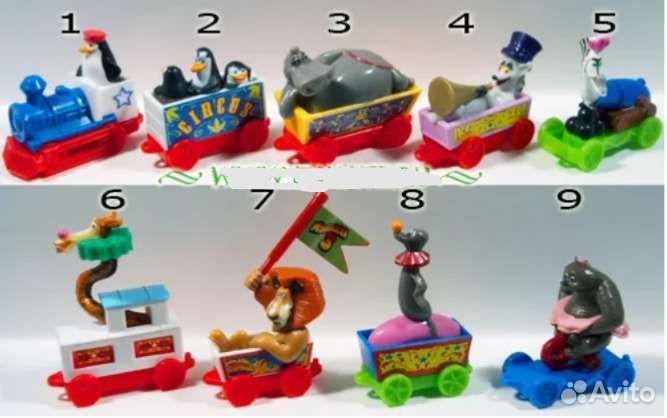 Мадагаскар-3 : Цирковой поезд. Серия+вкл