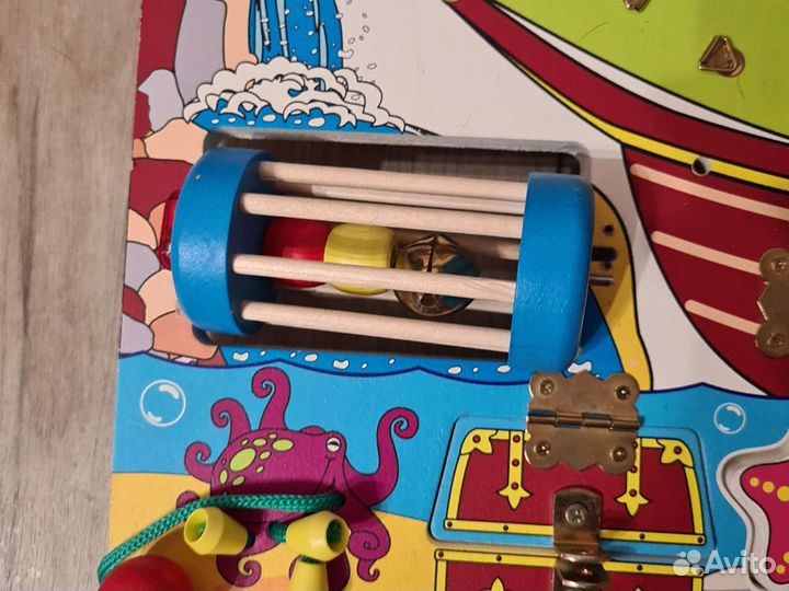 Бизиборд, игрушки для малышей