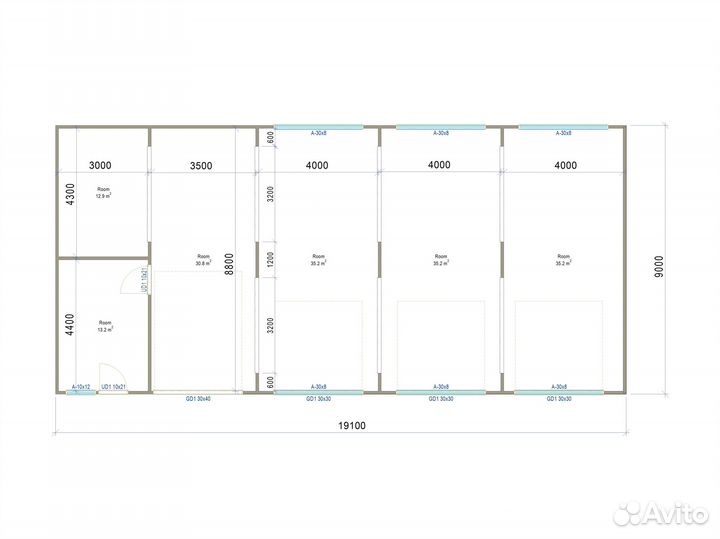 Лстк каркас сто на 4 поста (от производителя)