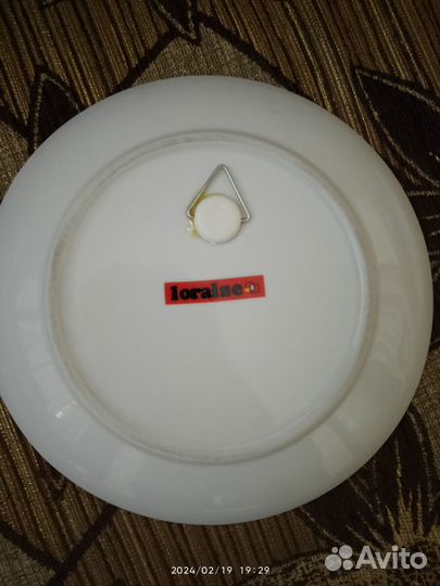 Тарелка настенная